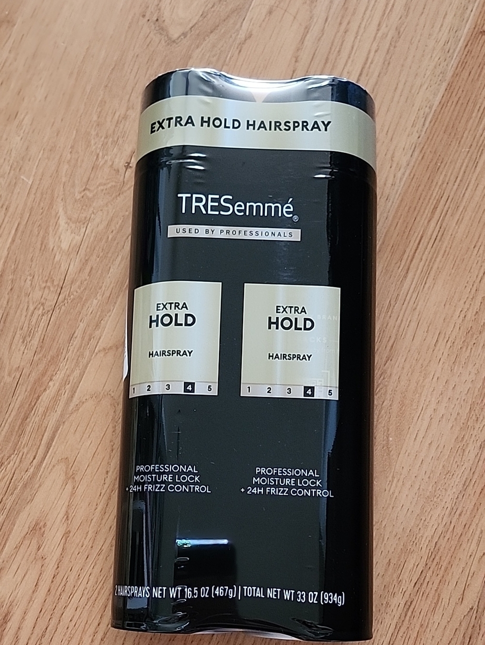 2-pack of TRESemmé Extra Hold Hairspray, Each 16.5 oz.